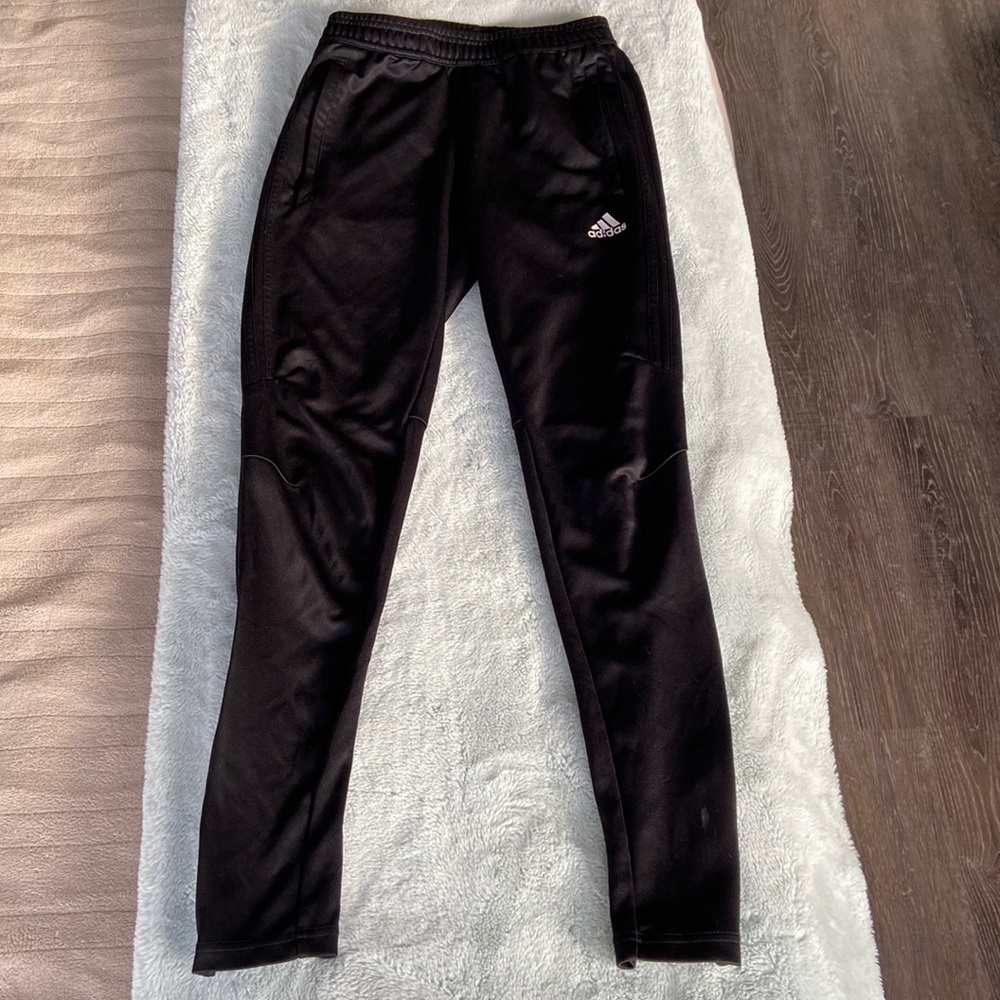 All Black Adidas Tiro Soccer Pants